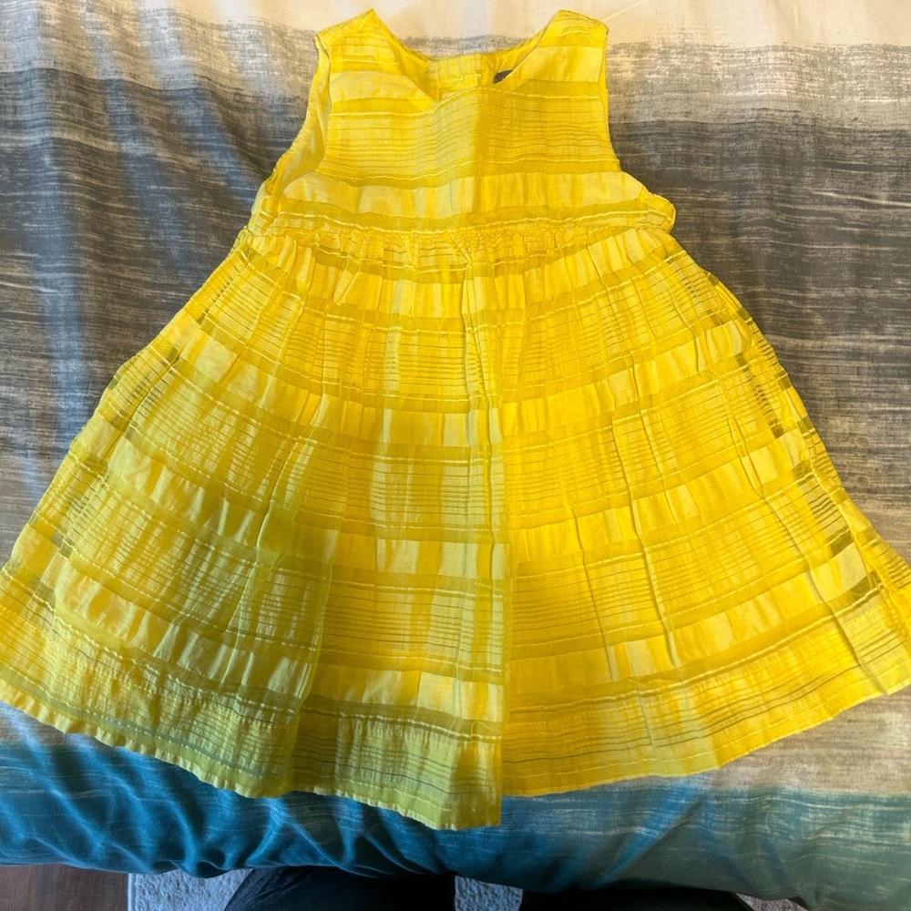 Baby Gap 12-18 Month Yellow Dress